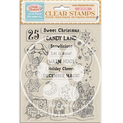 Candy Land - Clear Stamp Set - Candy Christmas Collection