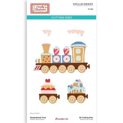 Gingerbread Train - Die Set