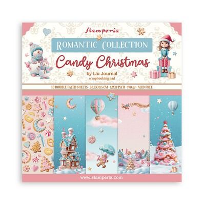 12x12 Paper Pad - Candy Christmas Collection