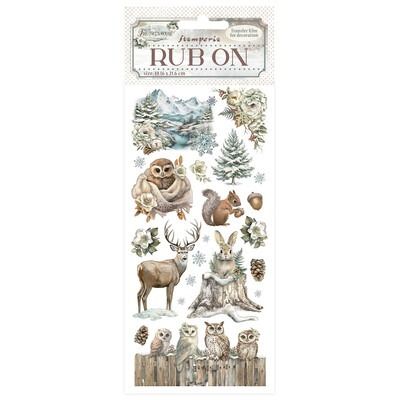 Wildlife - Rub-on - The Owl&#39;s House Collection