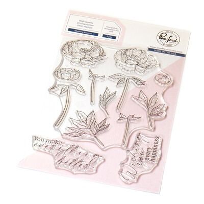 Blushing Blooms - Clear Stamp Set