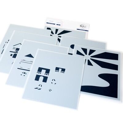 Coastal Paradise - Layering Stencil Set