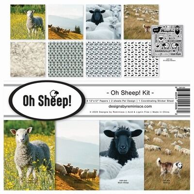 12x12 Collection Kit - Oh Sheep! Collection