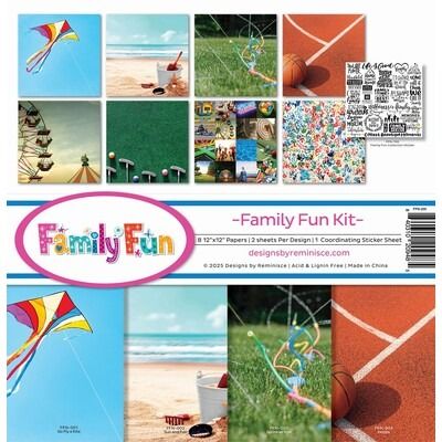 12x12 Collection Kit - Family Fun Collection