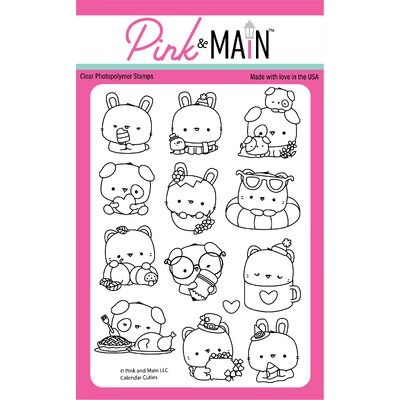 Calendar Cuties - Clear Stamp Set