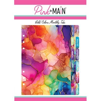 Bold Colors - Monthly Tabs