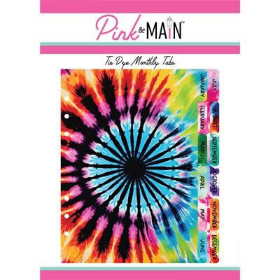 Tie Dye - Monthly Tabs