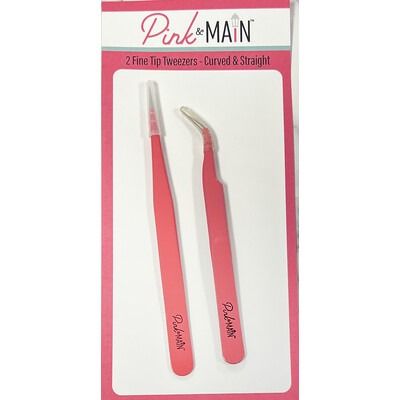 Curved &amp; Pointed Tips - Fine Tip Tweezers