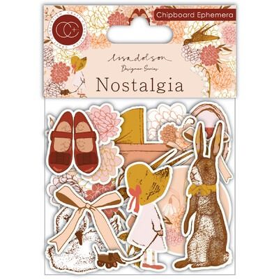 Chipboard Ephemera - Nostalgia Collection