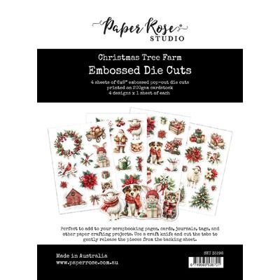 Embossed Die Cuts - Christmas Tree Farm Collection