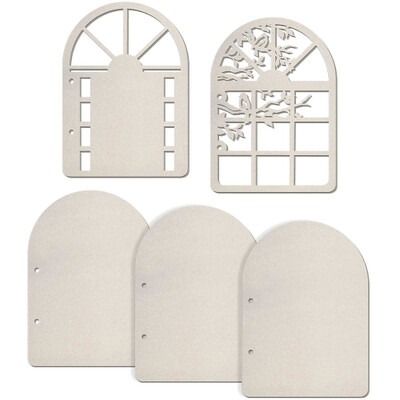 Door and Window - Album Binding Art Shaped/Carved Pages