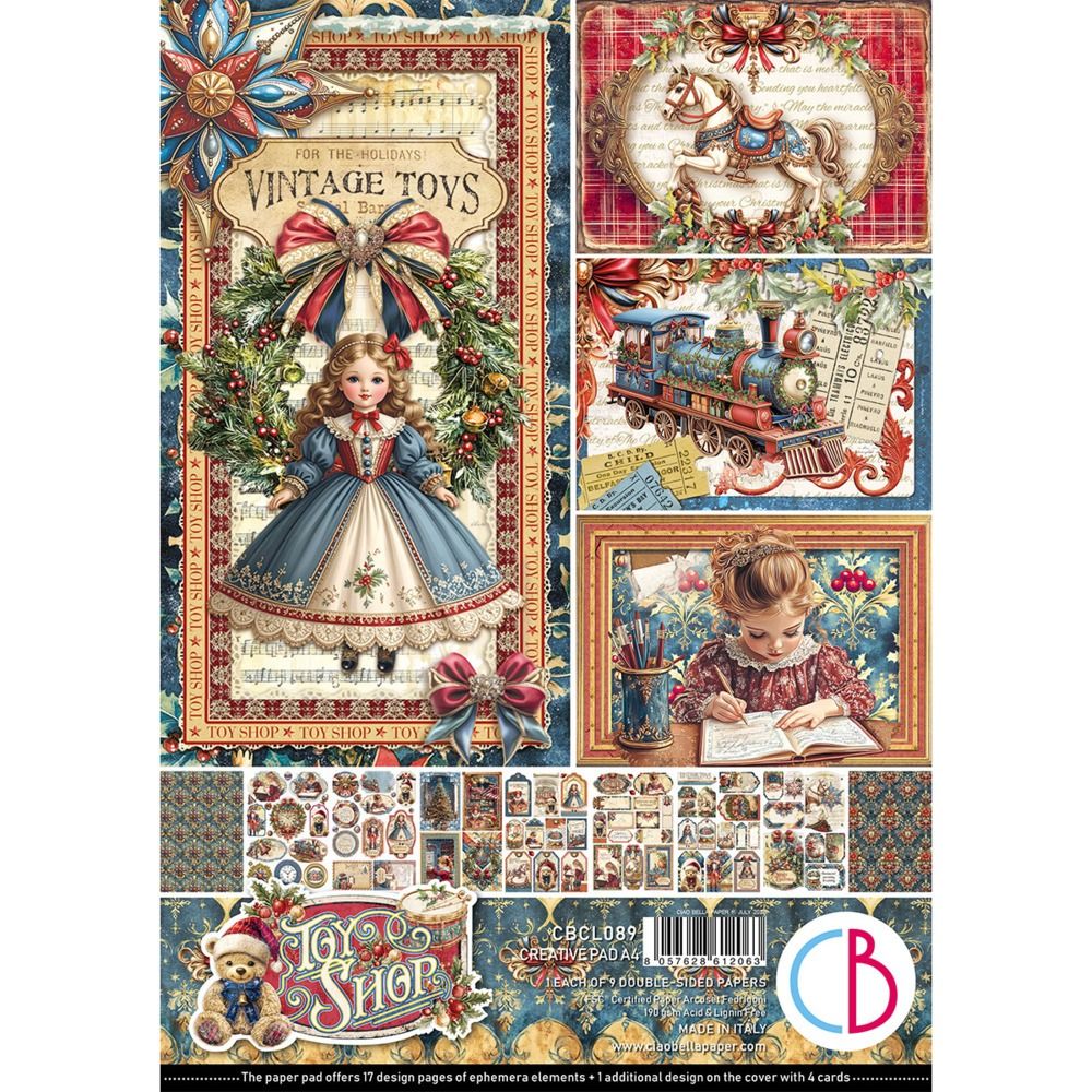 A4 Creative Pad - Toy Shop Collection