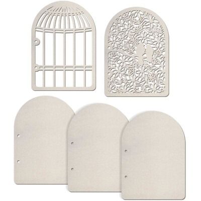 Birdcage - Album Binding Art Shaped/Carved Pages
