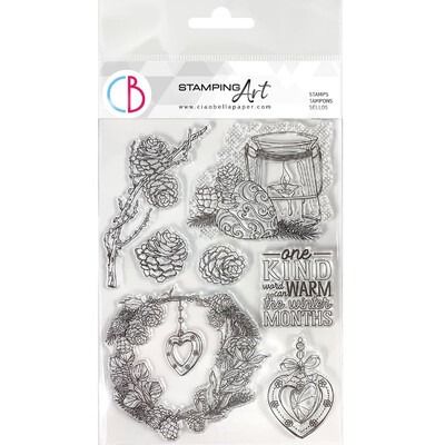 Warm Heart - Clear Stamp Set - Winter Season Collection