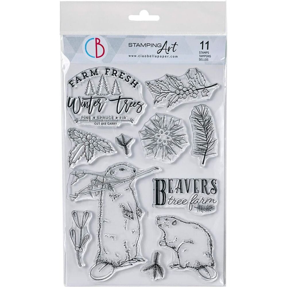 Clear Stamp Set - Beavers Tree Farm