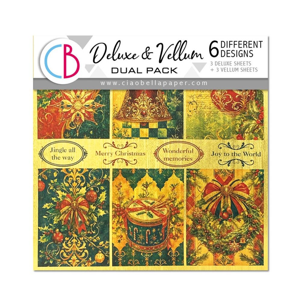 Gold &amp; Vellum - Deluxe &amp; Vellum Dual Pack - Toy Shop Collection