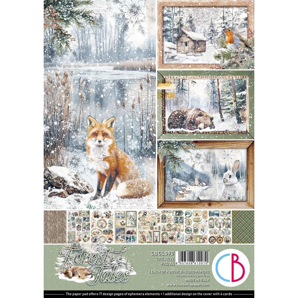 A4 Creative Pad - Forest Tales Collection