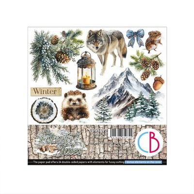 6x6 Fussy Cut Pad - Forest Tales Collection