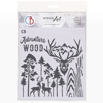 Deers - Texture Stencil