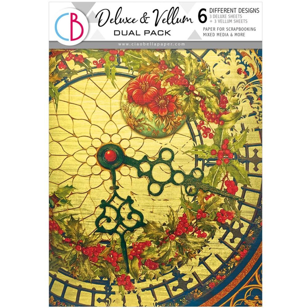 Gold &amp; Vellum - A4 Deluxe &amp; Vellum Dual Pack - Toy Shop Collection
