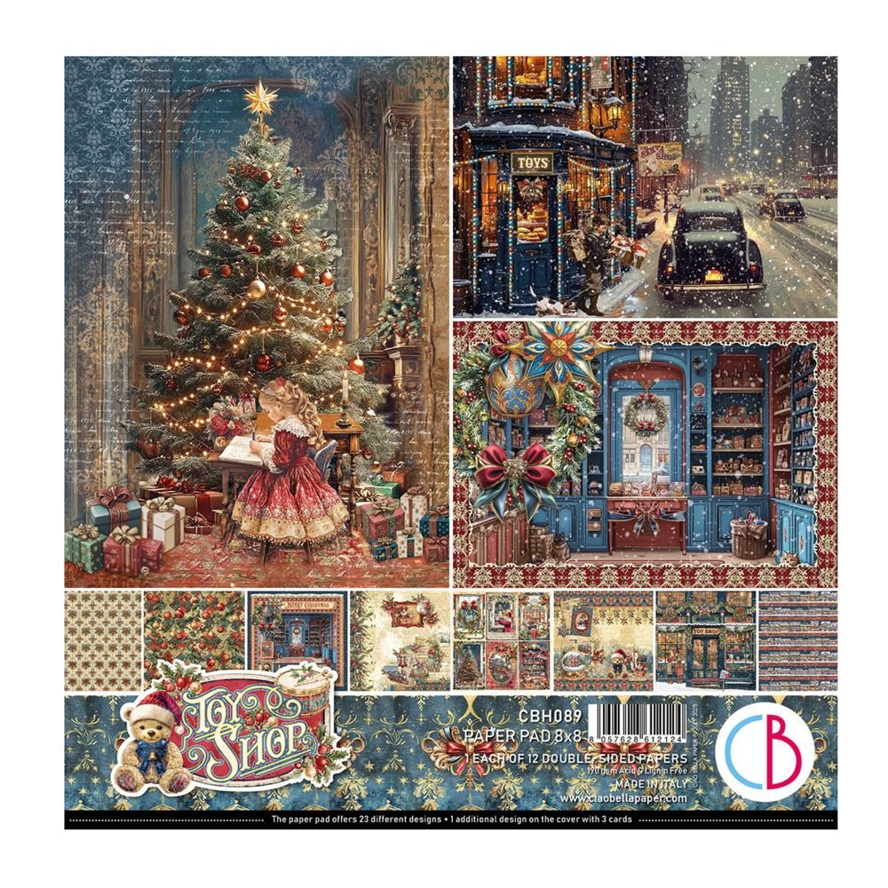 8x8 Paper Pad - Toy Shop Collection