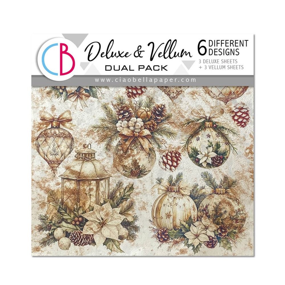 Pearl Copper &amp; Vellum - Deluxe &amp; Vellum Dual Pack - Winter Season Collection
