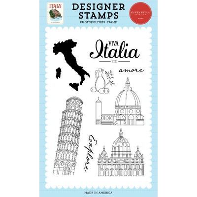 Clear Stamp Set - Viva Italia - Italy Collection
