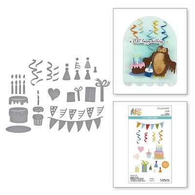 Classic Pooh Birthday Accessories - Die Set