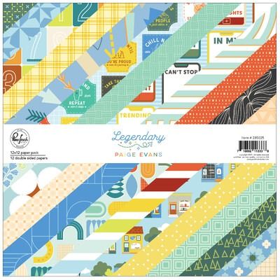 12x12 Paper Pack - Legendary Collection