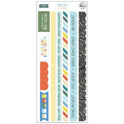 Fabric Border Stickers - Legendary Collection