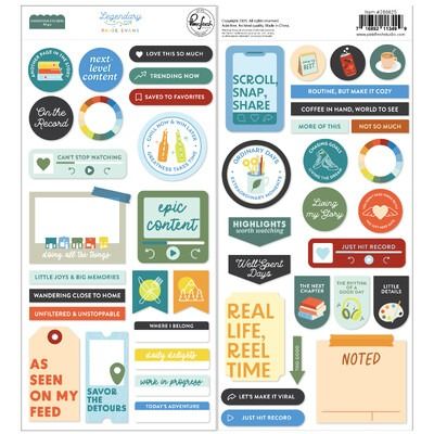 Cardstock Stickers - Legendary Collection