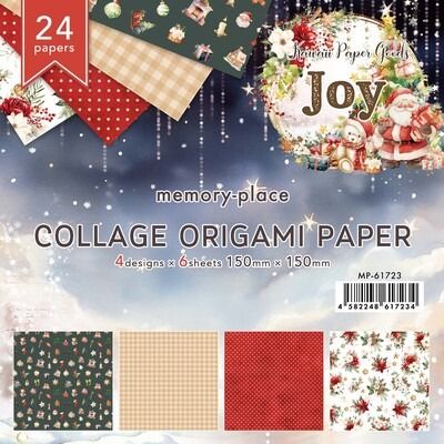 Collage Origami Paper - Joy Collection