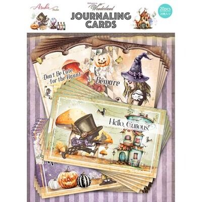 Journaling Cards - Halloween in Wonderland Collection