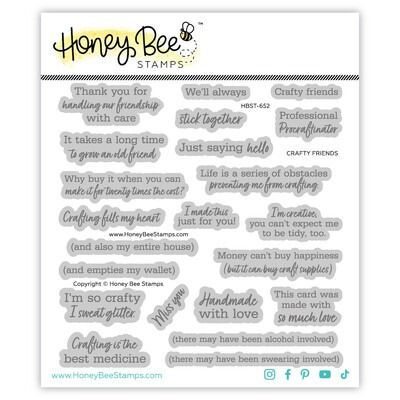 Crafty Friends - Clear Stamp Set