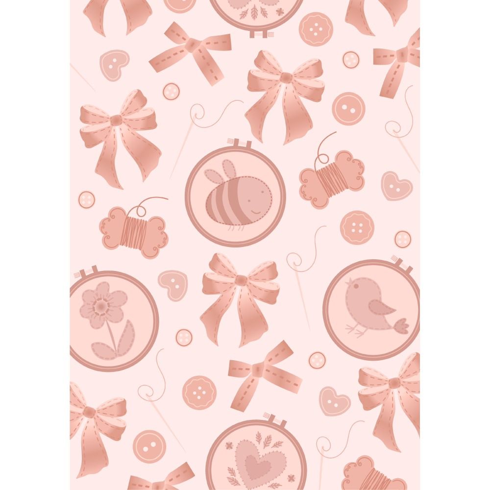 Embroidered - 3D Embossing Folder