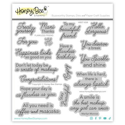 Flawless Friend - Clear Stamp Set