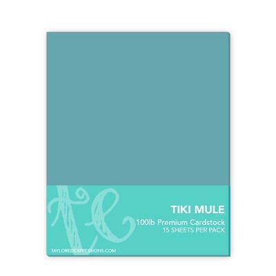 Tiki Mule - 8.5x11 Premium Cardstock