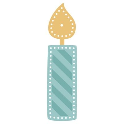 In Stitches: Candle - Die Set