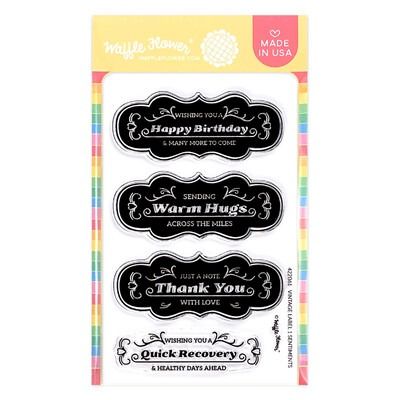 Vintage Label 1 - Clear Stamp Set
