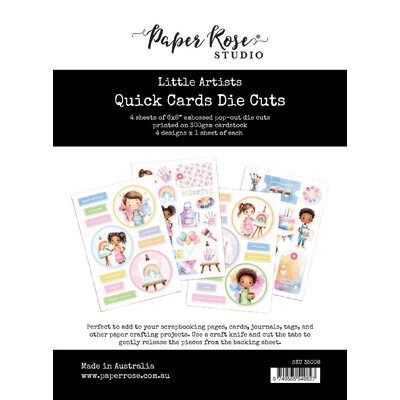 Quick Card Die Cuts - Little Artists Collection