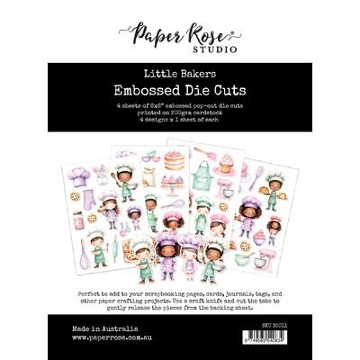 Embossed Die Cuts - Little Bakers Collection