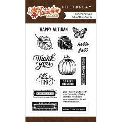 Clear Stamp - Autumn Junque Collection