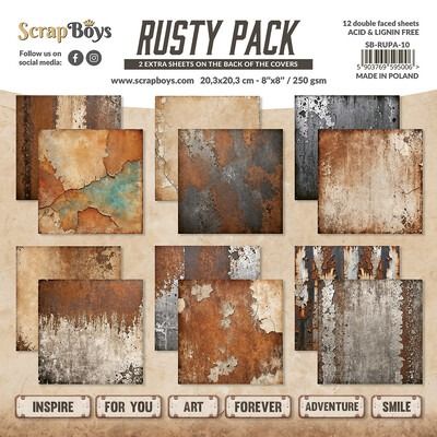 8x8 Paper Pad - Rusty Pack
