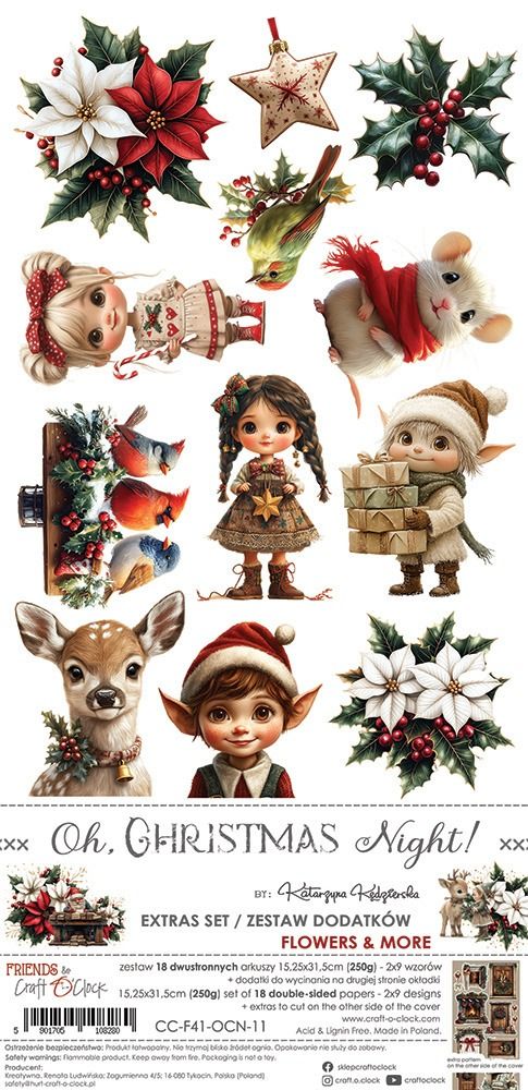 Flowers - Extras Set - Oh Christmas Night Collection
