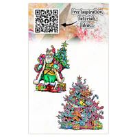 Candy Tinsel - Clear Stamp Set
