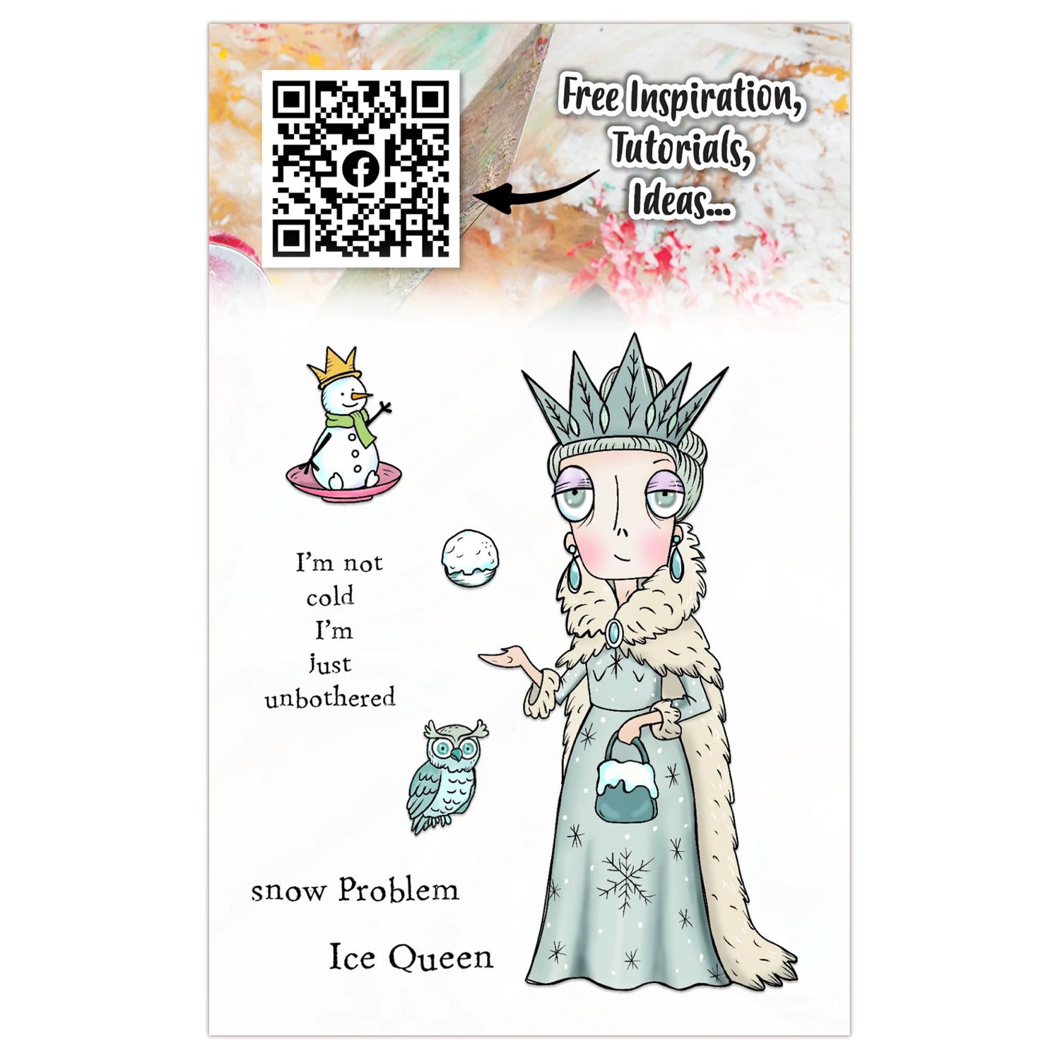 Ice Queen Dee - Clear Stamp Set