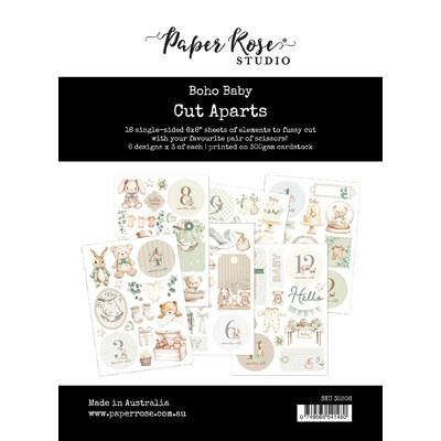 Cut Aparts Paper Pack - Boho Baby Collection