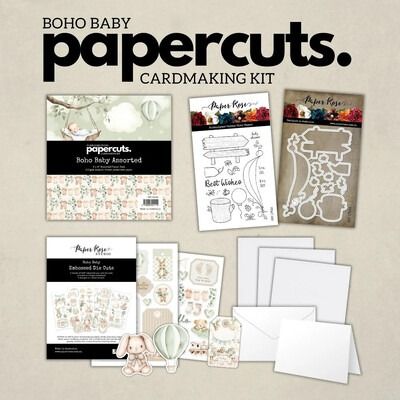 Papercuts Cardmaking Kit - Boho Baby Collection