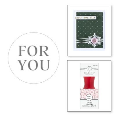 For You Mini 3D - Wax Seal Stamp Set