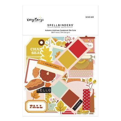 Cardstock Die Cuts - Autumn Archives Collection